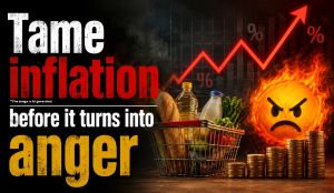 Tame inflation before it turns into anger