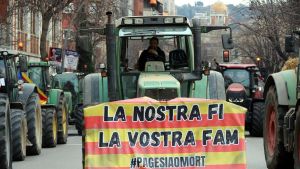 Los agricultores catalanes solo producen alimentos suficientes para abastecer al 49% de la población