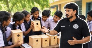 ‘Don’t Start With a Nest Box’: How One Man Is Helping 80+ Schools Bring Back Sparrows