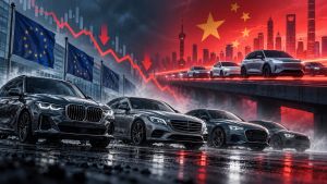 El automóvil chino se come un 16,5% del valor de los grandes fabricantes europeos