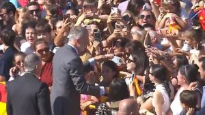 Melilla recibe con júbilo a los Reyes en el cierre de su histórica visita a las ciudades autónomas