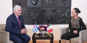 Claudia Sheimbaum queda bien lo mismo con el régimen castrista que con Trump