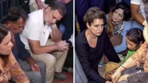 Rahul, Priyanka meet Ankita Bhandari’s parents protesting Sikkim governor appointment