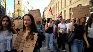 Las protestas estudiantiles marcarán las presidenciales en Francia