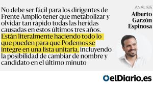 La izquierda que se prepara para perder