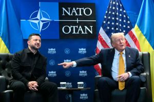 Trump tager sin absurde fremfærd til nye højder. Men måske er han i virkeligheden Zelenskyjs bedste kampagnemager