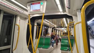 Sonrisas en el metro