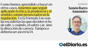 El safety car y la IA