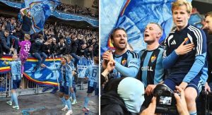 Allt i Djurgårdens derbyfirande luktade lillebrorskomplex