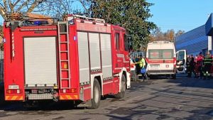 Cambiago, nube rossa alla Argos: allarme ed evacuati 40 operai