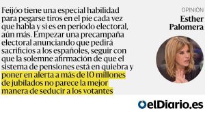 Feijóo tiene un problema con las campañas