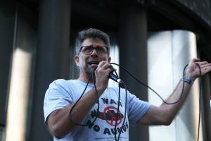 Land Forces weapons expo protested in a time of genocide