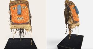 Rare 1,300-year-old mask used by ancient civilisation up for auction