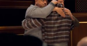 Ross Kemp told to 'calm down' following dramatic reaction to catching a traitor