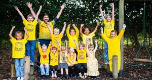 West Lynn Primary pupils wear bright colours for mental health campaign