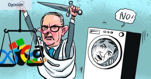 A washing machine has more safeguards than the web, and the Libs are in a full spin cycle