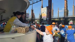 Volley S3 a Parco Dora: gelato made in Piemonte per i piccoli pallavolisti con Coldiretti