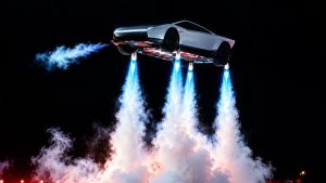 Elon Musks fliegendes Auto: Der Tesla-Chef fährt uns zurück in die Vergangenheit