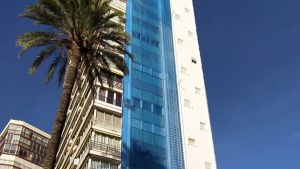 Des de les altures de Benidorm