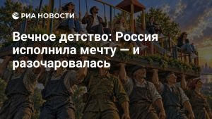 Вечное детство: Россия исполнила мечту — и разочаровалась