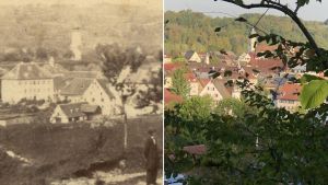 Vom Dorf zum Industriestandort: Eines der ältesten Fotos zeigt den erstaunlichen Wandel von Wehr