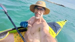 L’impresa di Stefano, in kayak per aiutare gli altri. 80 chilometri di solidarietà: 