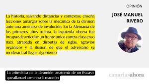 La aritmética de la desunión: anatomía de un fracaso que allana el camino a la reacción