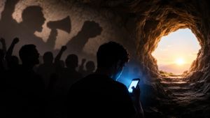 A civilização que escolheu regressar à caverna