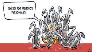Dimito por motivos personales