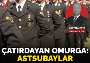 Çatırdayan omurga: Astsubaylar