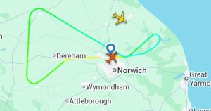 Flight from Norwich Airport diverted after early morning take-off
