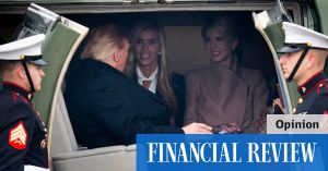 The intimate photo showing Trump’s blonde bubble of devotion