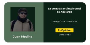 La cruzada antiintelectual de Abelardo