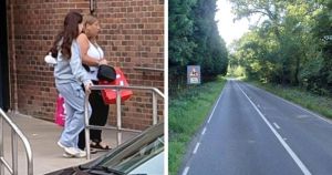 Woman with child in car 'drifted' across road before crashing into Land Rover
