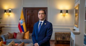 Canciller de Ecuador: “Tenemos desafíos en la seguridad fronteriza, donde combatimos a grupos de delincuencia organizada”