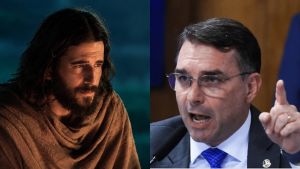 Jesus ou Flávio Bolsonaro? Não é uma escolha difícil