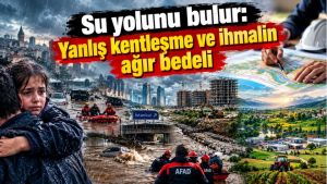 Su yolunu bulur: Yanlış kentleşme ve ihmalin ağır bedeli