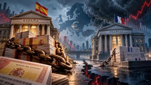 La banca española tiene un tercio más de exposición a su propia deuda soberana que la francesa