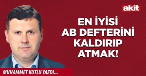 En iyisi AB defterini kaldırıp atmak!