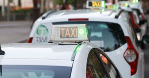 Los taxis por las nubes