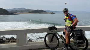 L’impresa di Maurizio Arban: in bici a Santiago sfidando il Parkinson
