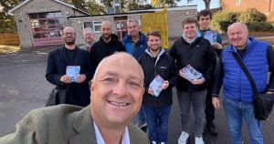 Tories accused of 'lapse of judgement' after election fraudster joins leaflet drop