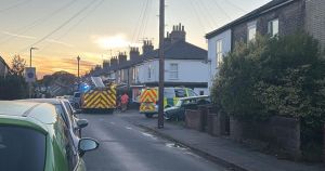 Emergency services descend on Norwich road