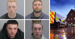 Masked robbery gang jailed for 23 years over brutal near-fatal machete attack
