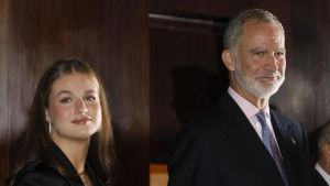 ¿Se está posicionando bien la princesa Leonor?