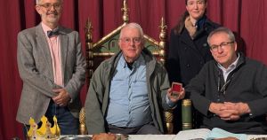 Rare 15th-century priest’s brass fragment donated to Norwich Castle Museum