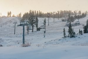 Early snow arrived this week as Calif. ski resorts prepare to open