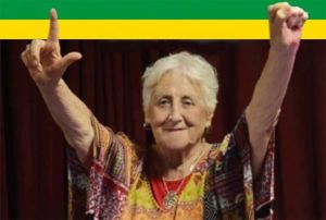Stella Calloni: “Contra motosserra de Milei e tesouraço de Flávio, Bora Lula!”