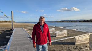 Leer gefegte Häfen und festsitzende Boote – so wirkt sich das Niedrigwasser am Bodensee aus