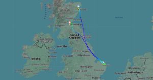 Mystery as Loganair flight circles Norwich before flying back to Scotland